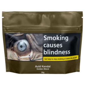 Auld Kendal (Pre Packed) Golden Blend | Hand Rolling Tobacco - 30g