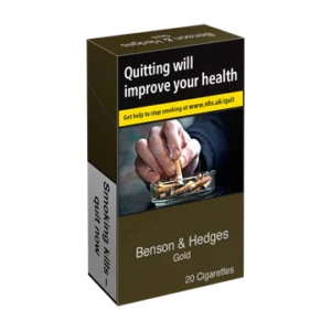 Benson and Hedges Gold King Size - 20 Cigarettes